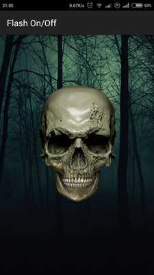 Emulate Android APK TORCH - SKULL FLASHLIGHT Emulate Android APK TORCH - SKULL FLASHLIGHT