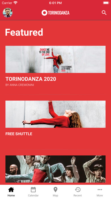 Emulate iPhone app Torinodanza using MyAndroid Emulate iPhone app Torinodanza using MyAndroid