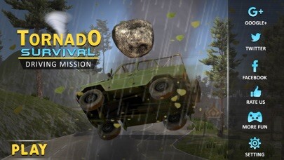 Emulate iPhone app Tornado Hunter Adventure 3D using MyAndroid