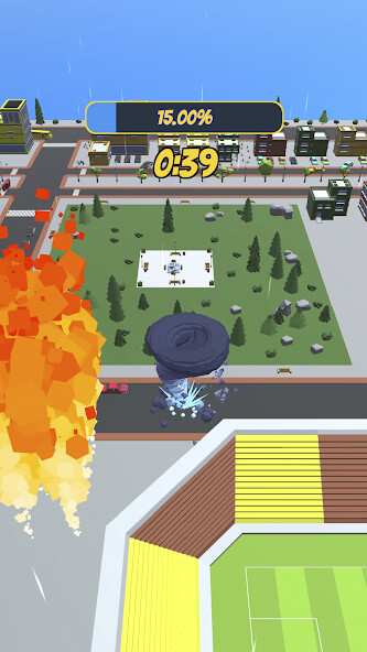 Emulate iPhone app Tornado.io! - The Game 3D using MyAndroid