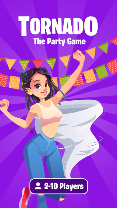 Emulate iPhone app Tornado · Party Game using MyAndroid