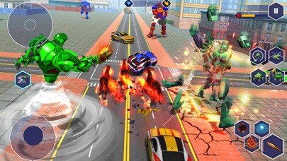 Emulate iPhone app Tornado Robot Transform using MyAndroid