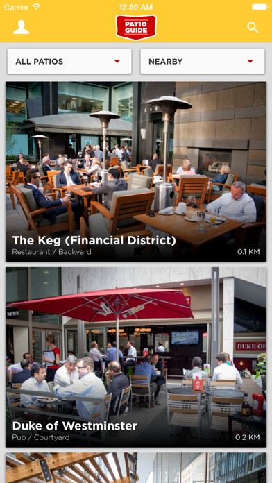Emulate iPhone app Toronto Patio Guide using MyAndroid Emulate iPhone app Toronto Patio Guide using MyAndroid