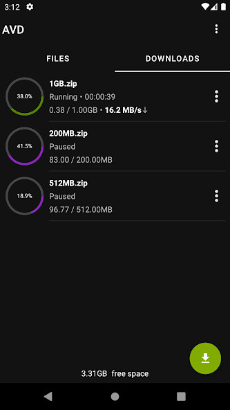 Run android online APK Torrent Client - pTorrent from MyAndroid or emulate Torrent Client - pTorrent using MyAndroid
