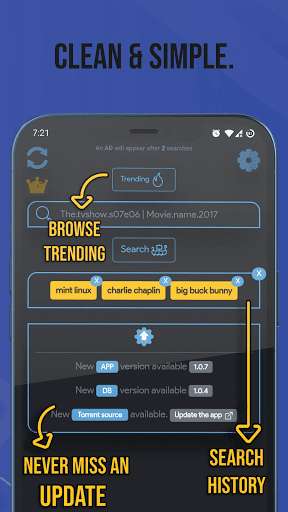 Run android online APK TorrHunt - Torrent search engine ⚡ from MyAndroid or emulate TorrHunt - Torrent search engine ⚡ using MyAndroid
