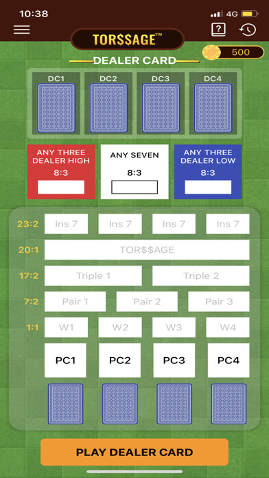 Emulate iPhone app Torssage using MyAndroid