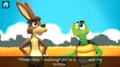 Emulate iPhone app Tortoise and Hare (TaleThings) using MyAndroid
