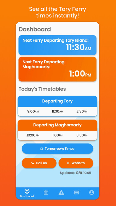 Emulate iPhone app Tory Ferry using MyAndroid