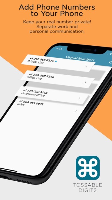 Emulate iPhone app Tossable Digits Phone Numbers using MyAndroid Emulate iPhone app Tossable Digits Phone Numbers using MyAndroid