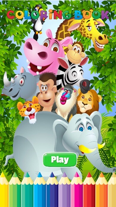 Emulate iPhone app Total Animals Coloring Book - for Kid using MyAndroid Emulate iPhone app Total Animals Coloring Book - for Kid using MyAndroid