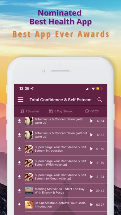 Emulate iPhone app Total Confidence & Self Esteem using MyAndroid Emulate iPhone app Total Confidence & Self Esteem using MyAndroid
