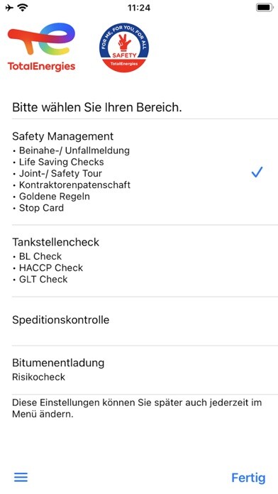 Emulate iPhone app TotalEnergies Safety App using MyAndroid Emulate iPhone app TotalEnergies Safety App using MyAndroid