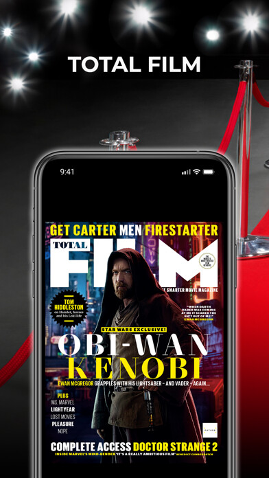 Emulate iPhone app Total Film Magazine using MyAndroid