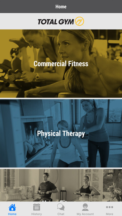 Emulate iPhone app Total Gym Sales using MyAndroid