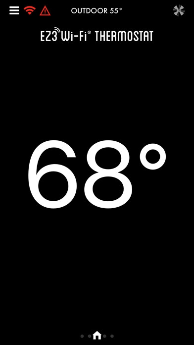 Emulate iPhone app Totaline EZ3 Wi-Fi® Thermostat using MyAndroid