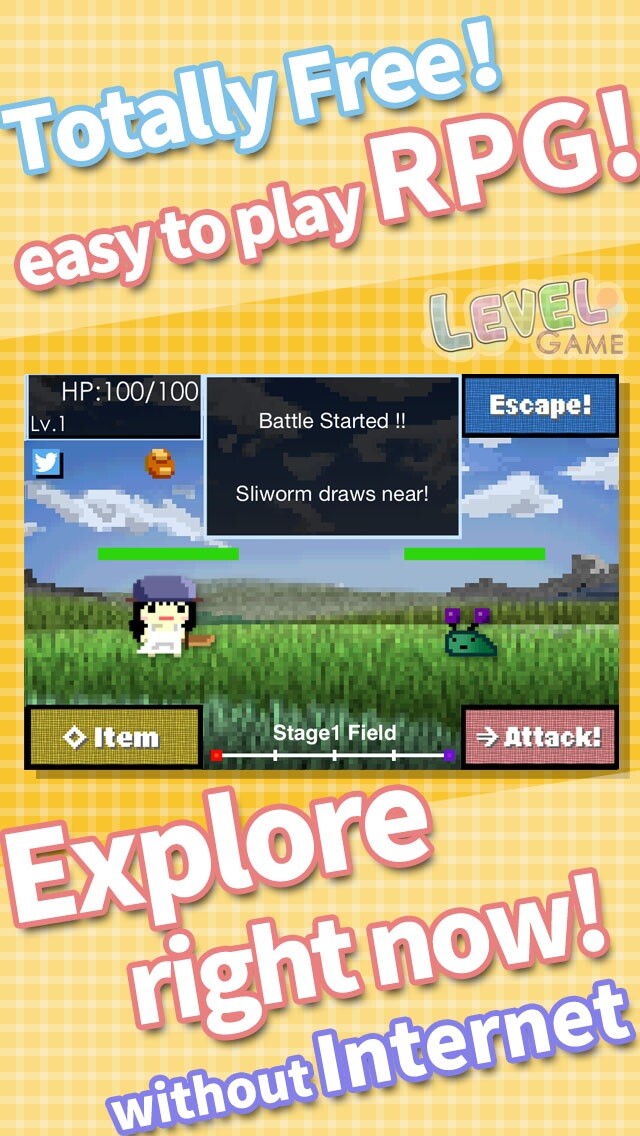 Emulate iPhone app Totally Free Easy RPG!! - LevelGame using MyAndroid Emulate iPhone app Totally Free Easy RPG!! - LevelGame using MyAndroid