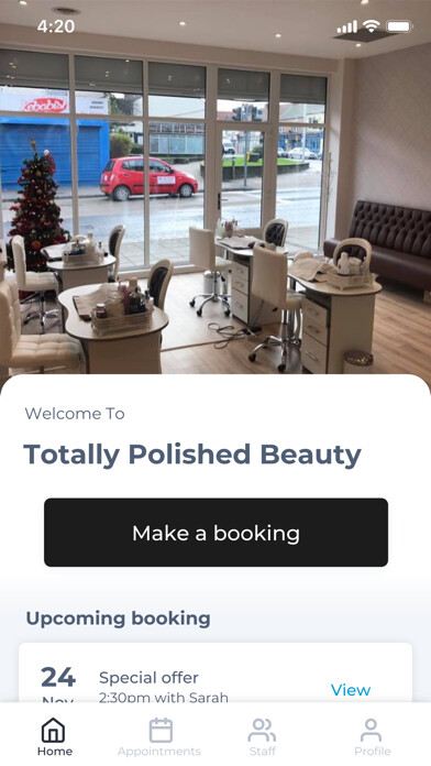 Emulate iPhone app Totally Polished Beauty using MyAndroid Emulate iPhone app Totally Polished Beauty using MyAndroid