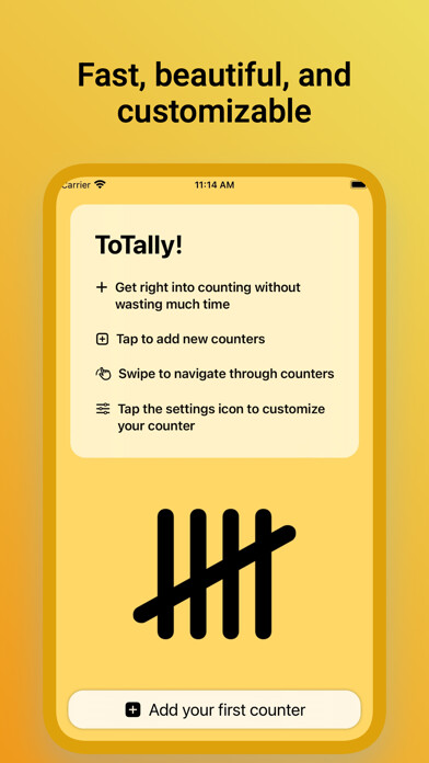 Emulate iPhone app ToTally! - Tally Counter using MyAndroid Emulate iPhone app ToTally! - Tally Counter using MyAndroid