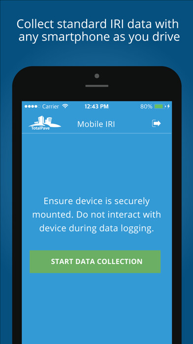Emulate iPhone app TotalPave IRI using MyAndroid Emulate iPhone app TotalPave IRI using MyAndroid