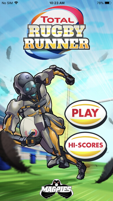 Emulate iPhone app TOTAL Rugby Runner using MyAndroid Emulate iPhone app TOTAL Rugby Runner using MyAndroid
