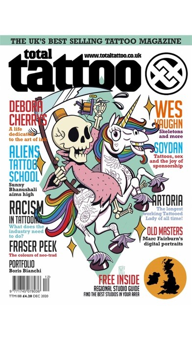 Emulate iPhone app Total Tattoo Magazine using MyAndroid