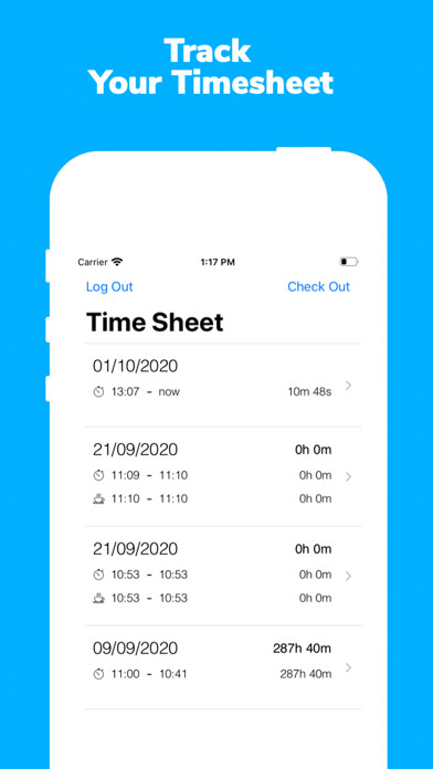 Emulate iPhone app Total TimeSheet Tracker using MyAndroid Emulate iPhone app Total TimeSheet Tracker using MyAndroid