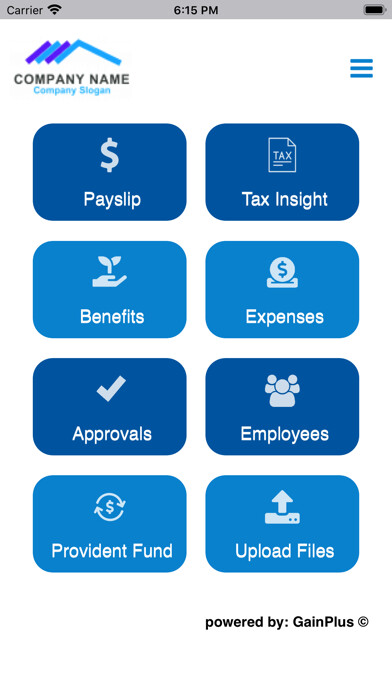 Emulate iPhone app Totem Payroll Management using MyAndroid