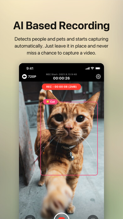 Emulate iPhone app TOTOC: AI Video Camera using MyAndroid