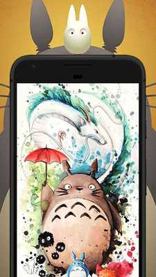 Emulate Android APK Totoro art wallpaper HD Emulate Android APK Totoro art wallpaper HD