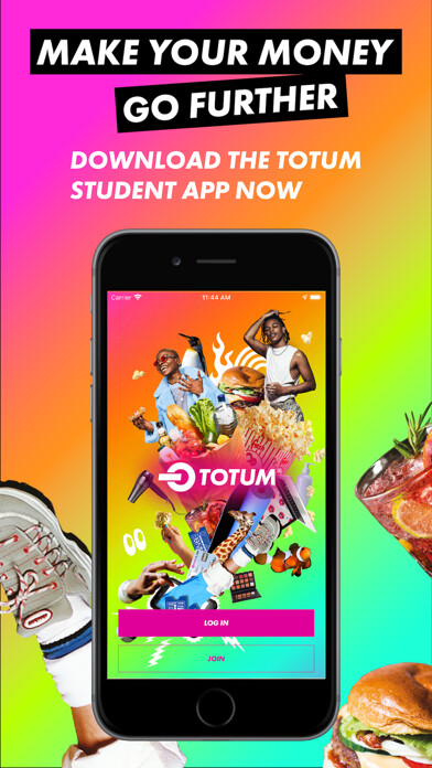 Emulate iPhone app TOTUM - discounts for students using MyAndroid