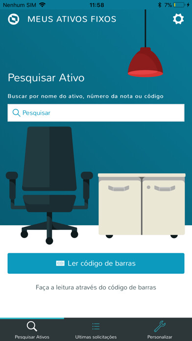 Emulate iPhone app TOTVS Meus Ativos Fixos using MyAndroid Emulate iPhone app TOTVS Meus Ativos Fixos using MyAndroid