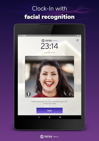 Run android online APK TOTVS RH Clock-In Kiosk: Facial Recognition from MyAndroid or emulate TOTVS RH Clock-In Kiosk: Facial Recognition using MyAndroid