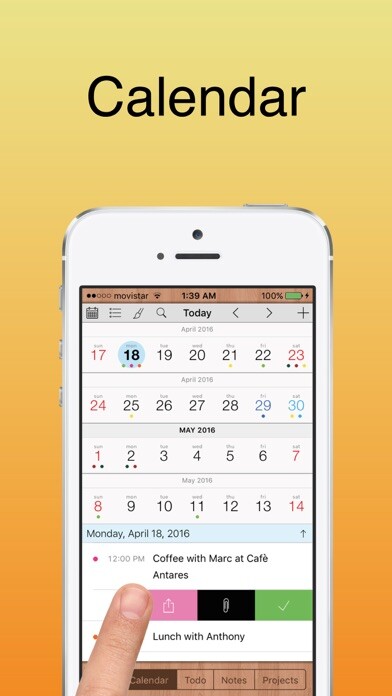 Emulate iPhone app Toucan 6: calendar + todo using MyAndroid Emulate iPhone app Toucan 6: calendar + todo using MyAndroid