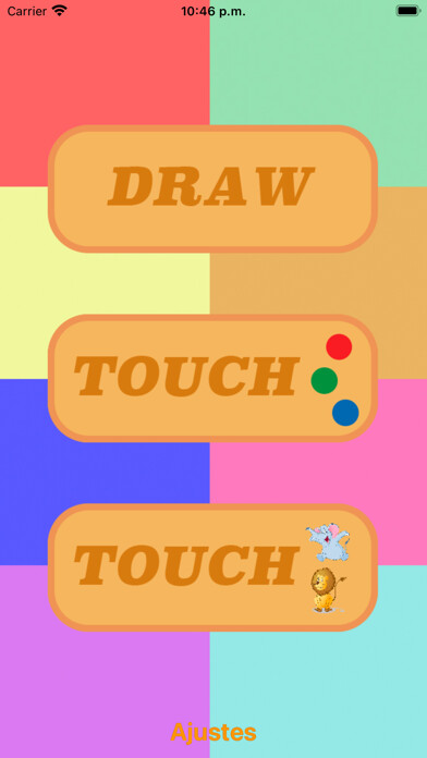 Emulate iPhone app Touch baby colors and sounds using MyAndroid