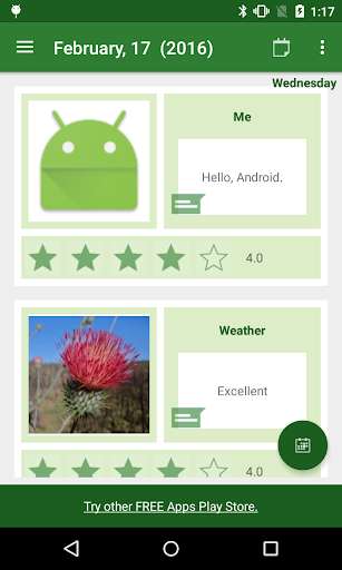 Run android online APK Touch Diary from MyAndroid or emulate Touch Diary using MyAndroid