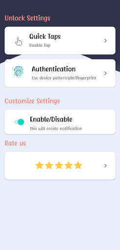 Run android online APK Touch Lock Mode from MyAndroid or emulate Touch Lock Mode using MyAndroid