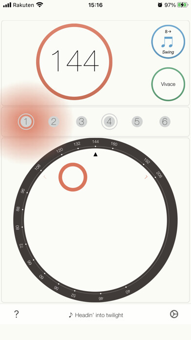Emulate iPhone app Touch Metronome using MyAndroid Emulate iPhone app Touch Metronome using MyAndroid