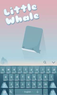 Emulate Android APK TouchPal Little Whale Theme Emulate Android APK TouchPal Little Whale Theme