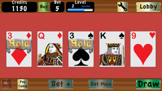 Emulate iPhone app TouchPlay Video Poker Casino using MyAndroid