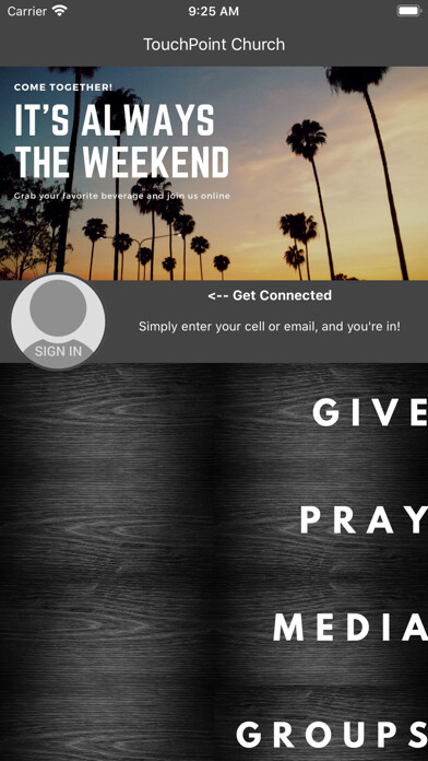 Emulate iPhone app TouchPoint Church using MyAndroid Emulate iPhone app TouchPoint Church using MyAndroid
