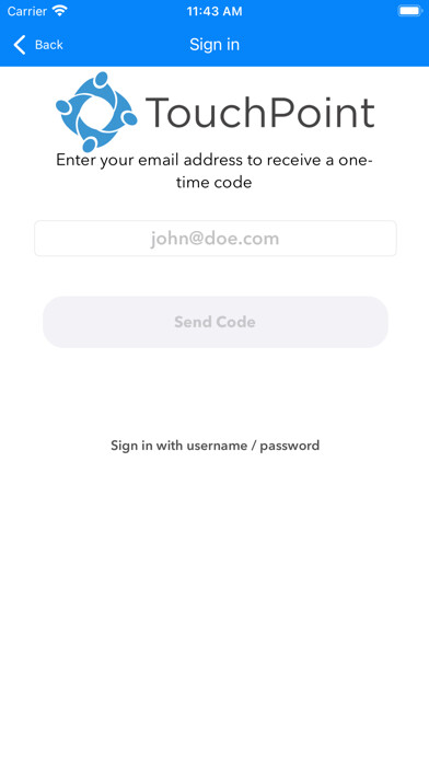 Emulate iPhone app TouchPoint Mobile using MyAndroid Emulate iPhone app TouchPoint Mobile using MyAndroid