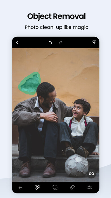 Emulate iPhone app TouchRetouch using MyAndroid