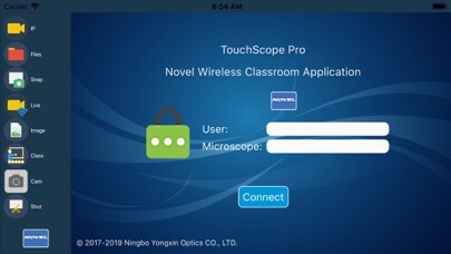 Emulate iPhone app TouchScope Pro using MyAndroid