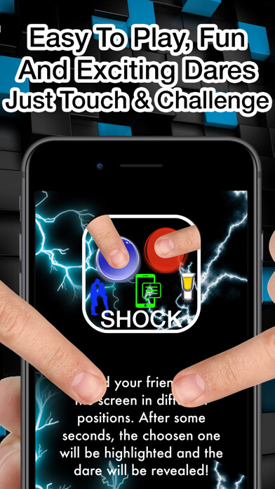Emulate iPhone app Touch Shock: Friends Roulette using MyAndroid