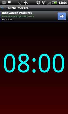 Emulate Android APK TouchTimer Lite