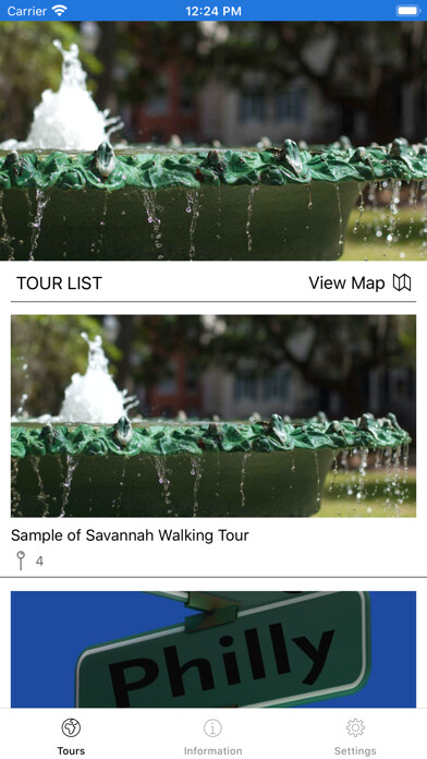 Emulate iPhone app Tour Buddy Historic Tours using MyAndroid