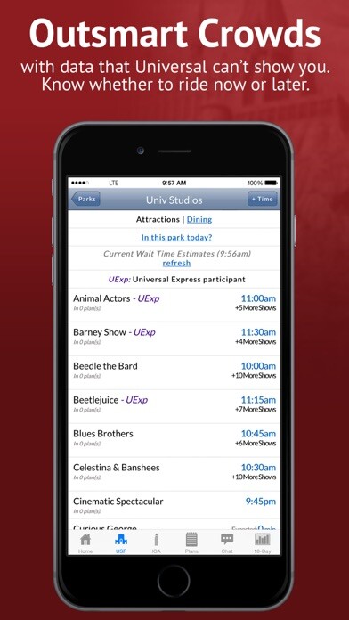 Emulate iPhone app TouringPlans Lines Universal Orlando (Unofficial) using MyAndroid Emulate iPhone app TouringPlans Lines Universal Orlando (Unofficial) using MyAndroid