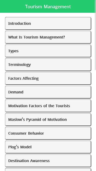 Run android online APK Tourism Management from MyAndroid or emulate Tourism Management using MyAndroid