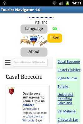 Emulate Android APK Tourist Navigator evaluation Emulate Android APK Tourist Navigator evaluation