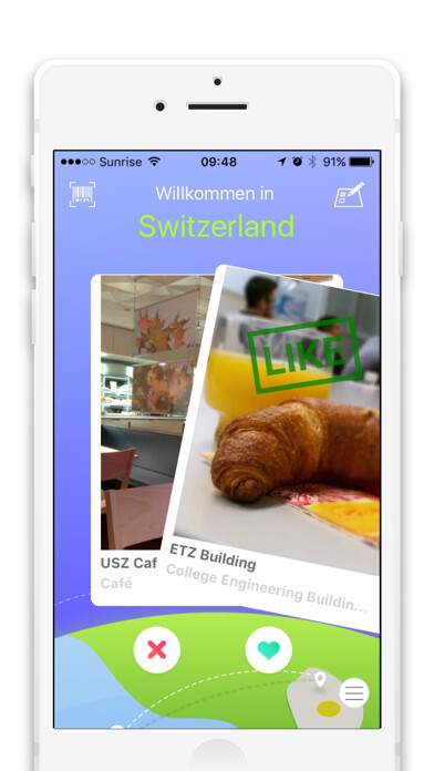 Emulate iPhone app Tourist using MyAndroid